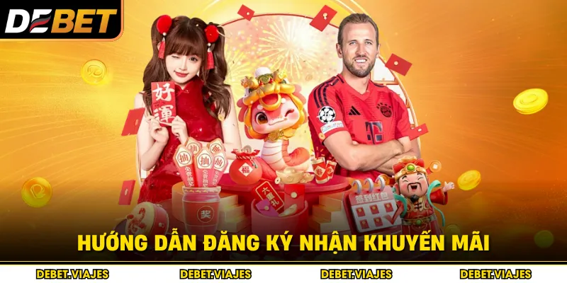 Hướng dẫn đăng ký nhận khuyến mãi